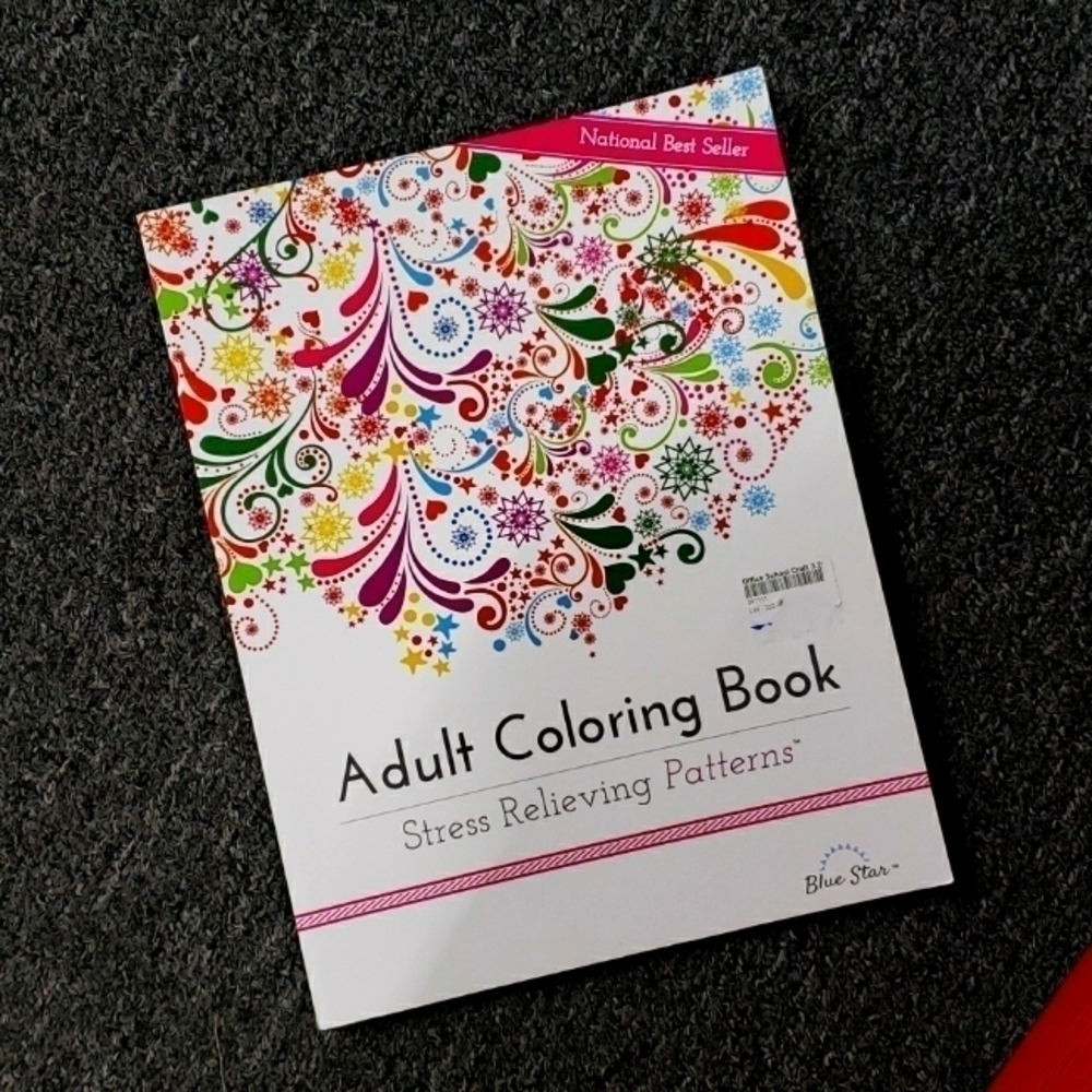 ADULT coloring book new.